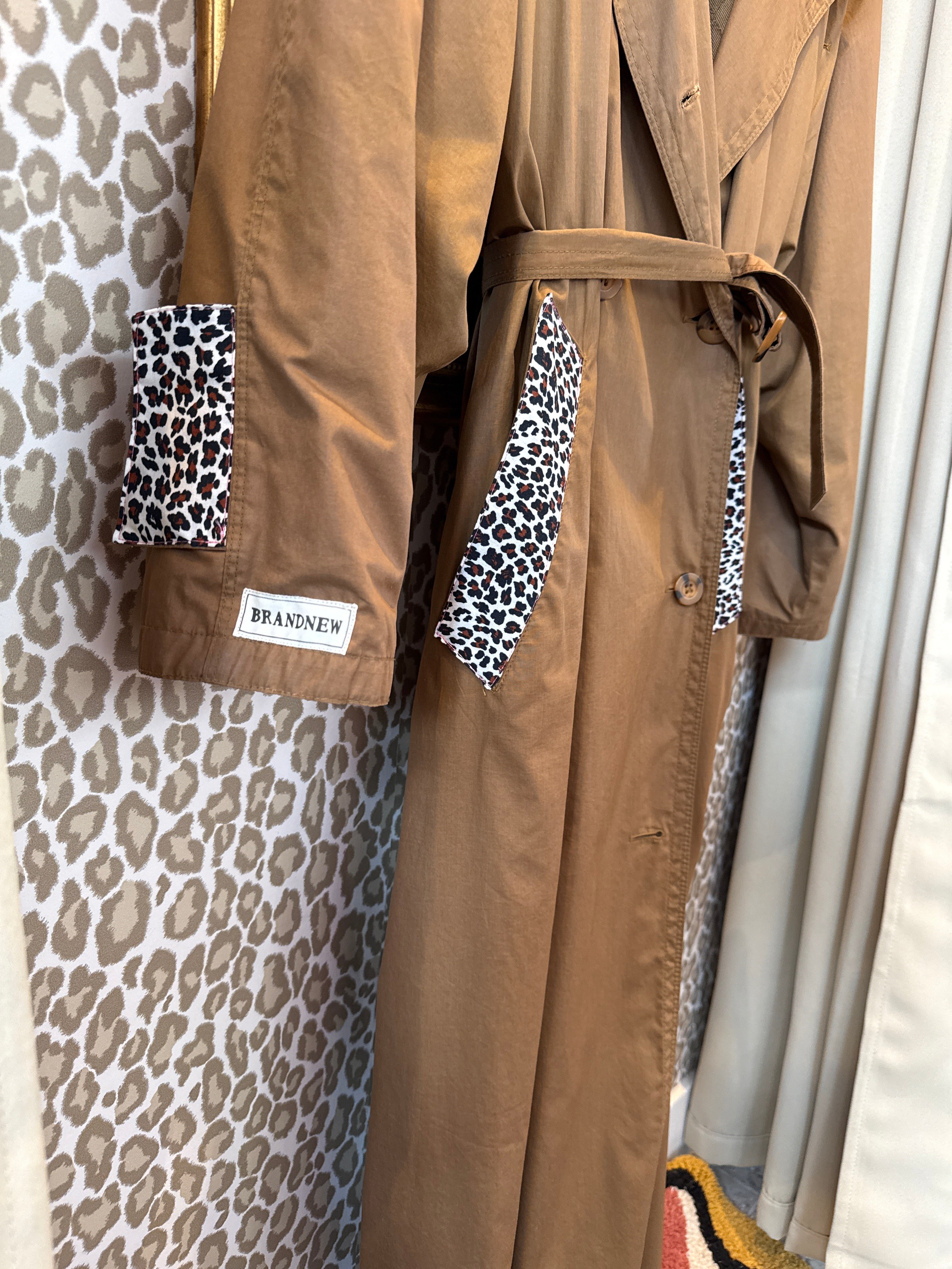 Upcycled Trenchcoat maat L/XL