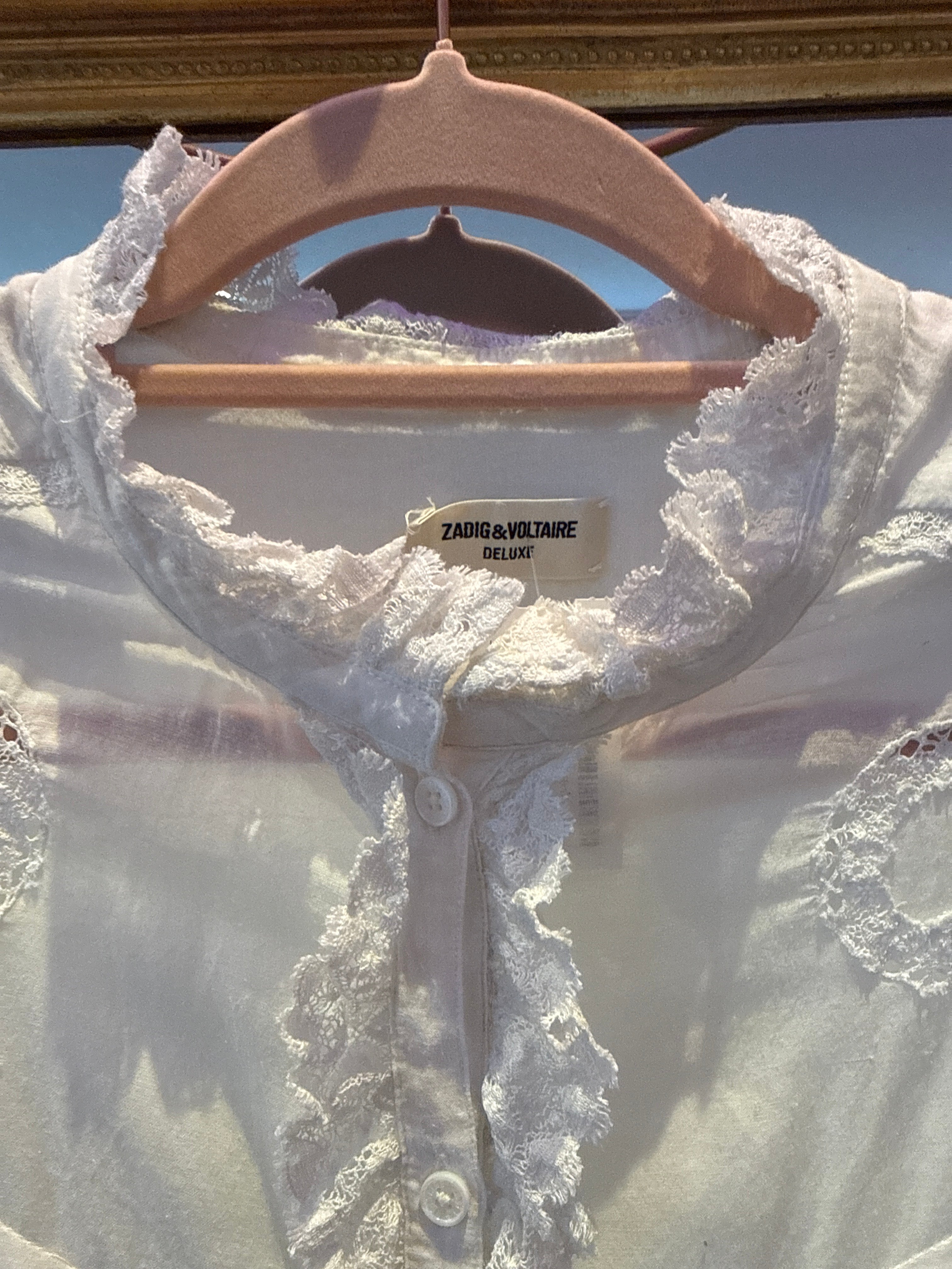 Zadig & Voltaire blouse maat S