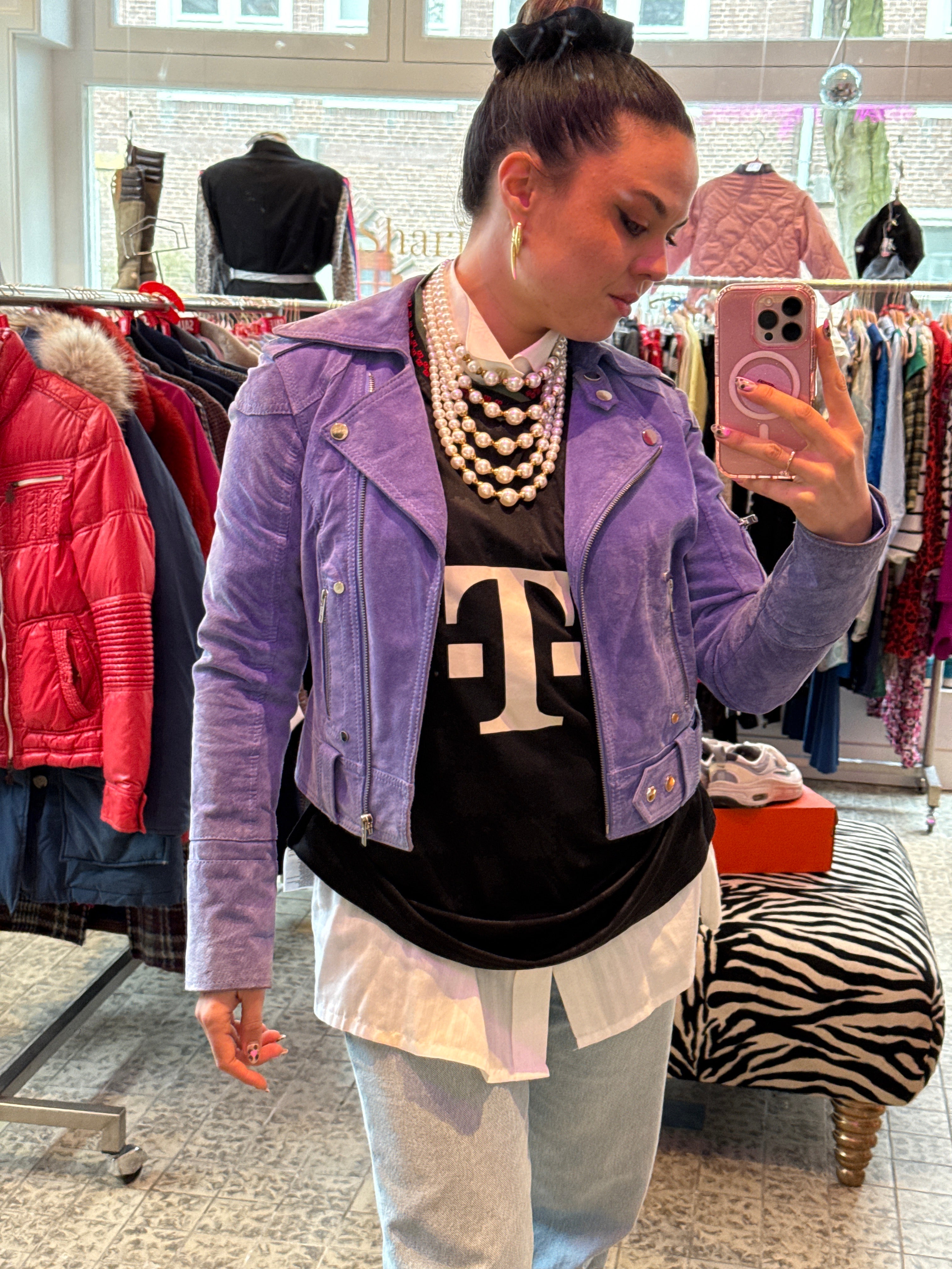 Goosecraft Biker jacket maat S/M