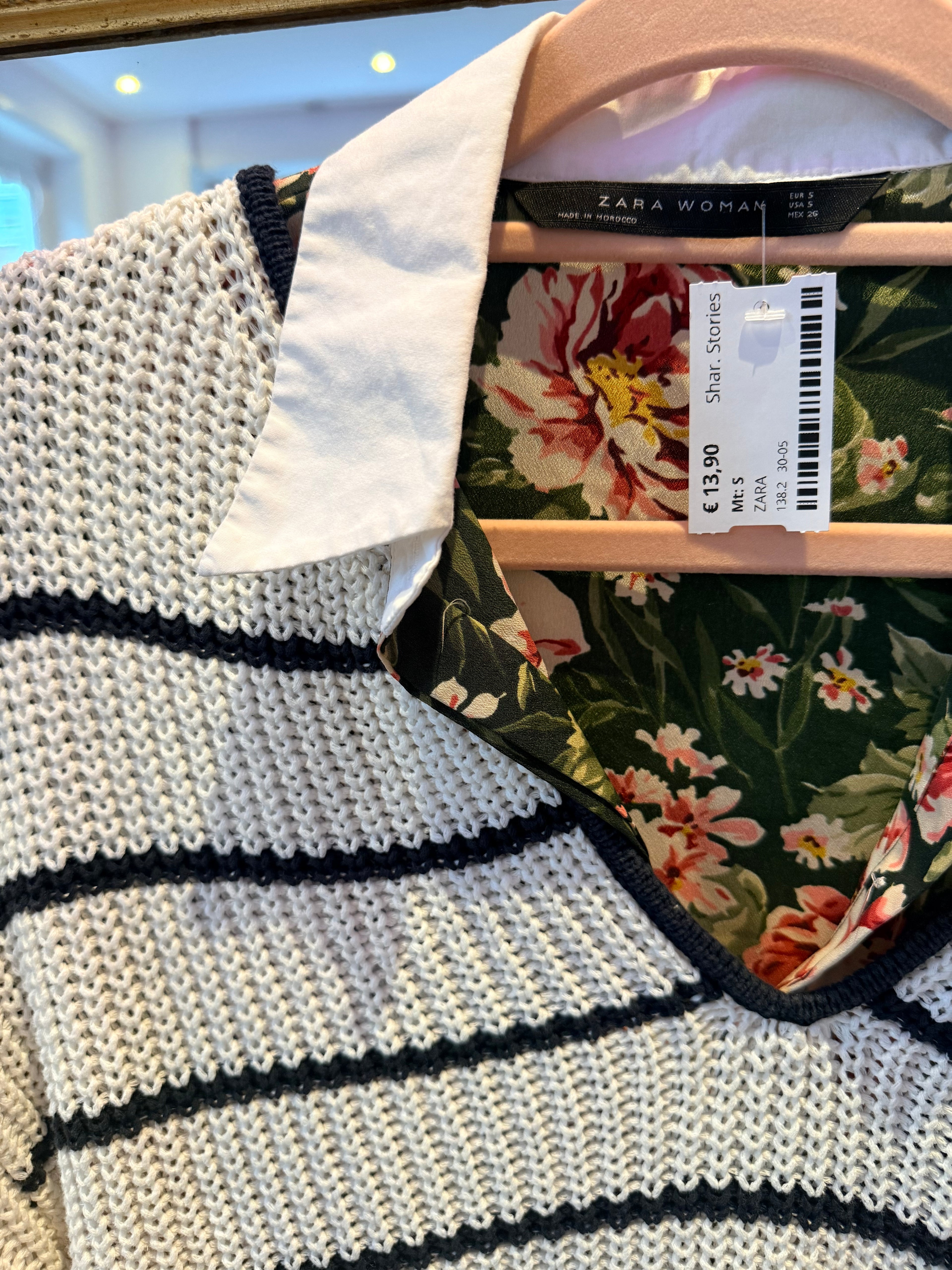 SuperSet: trui en overhemd maat S