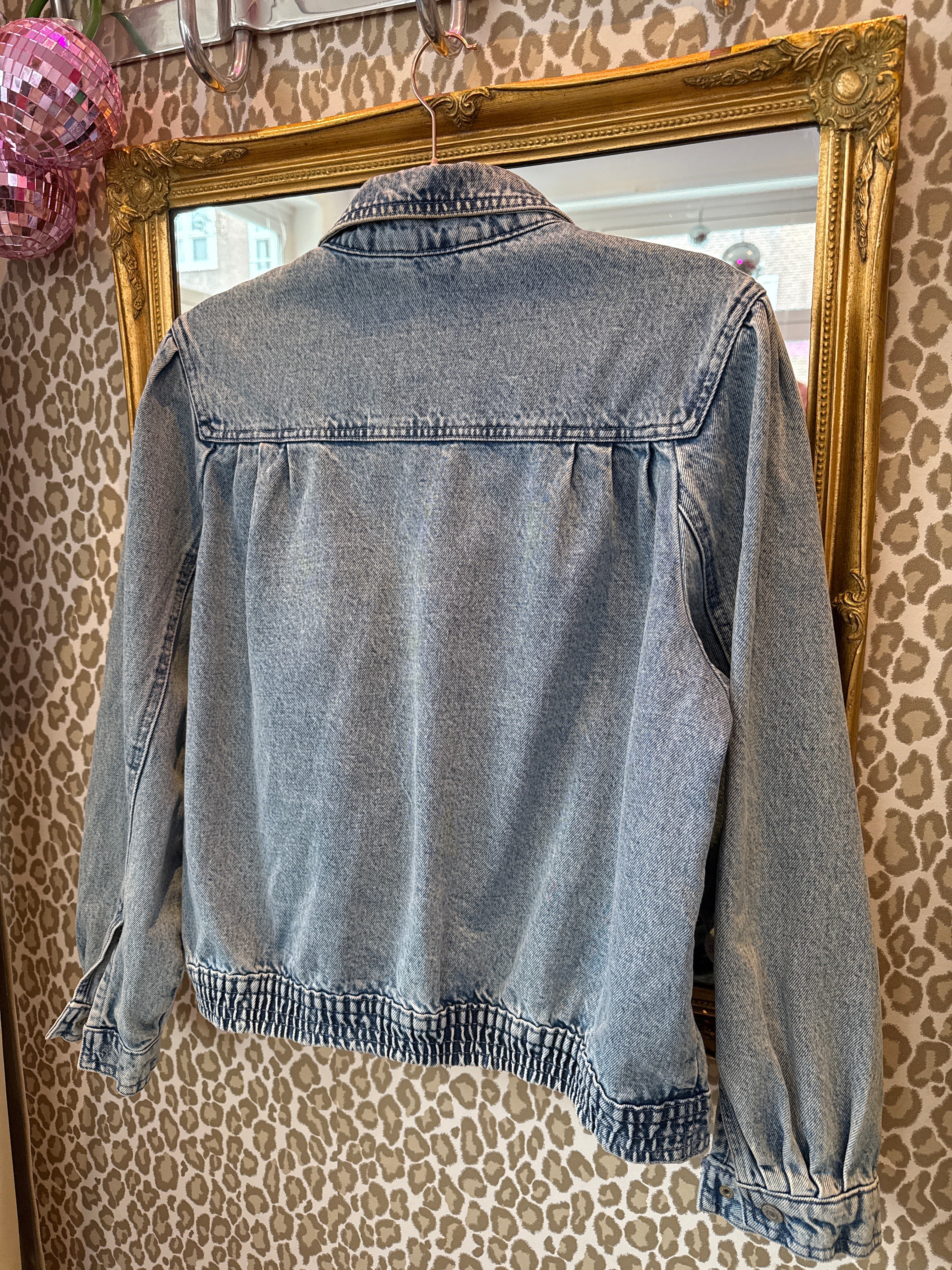 Pull & Bear denim jack maat M/L