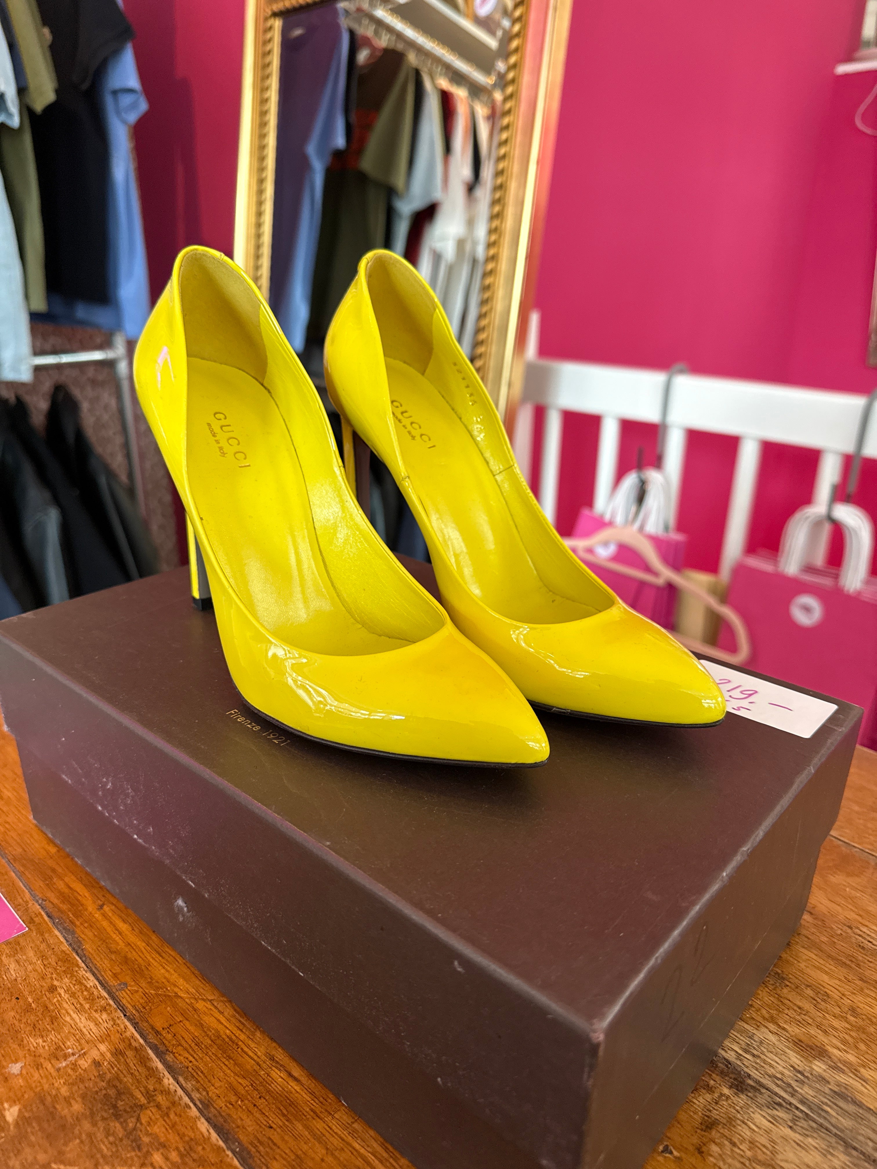 Gucci hakken maat 36,5