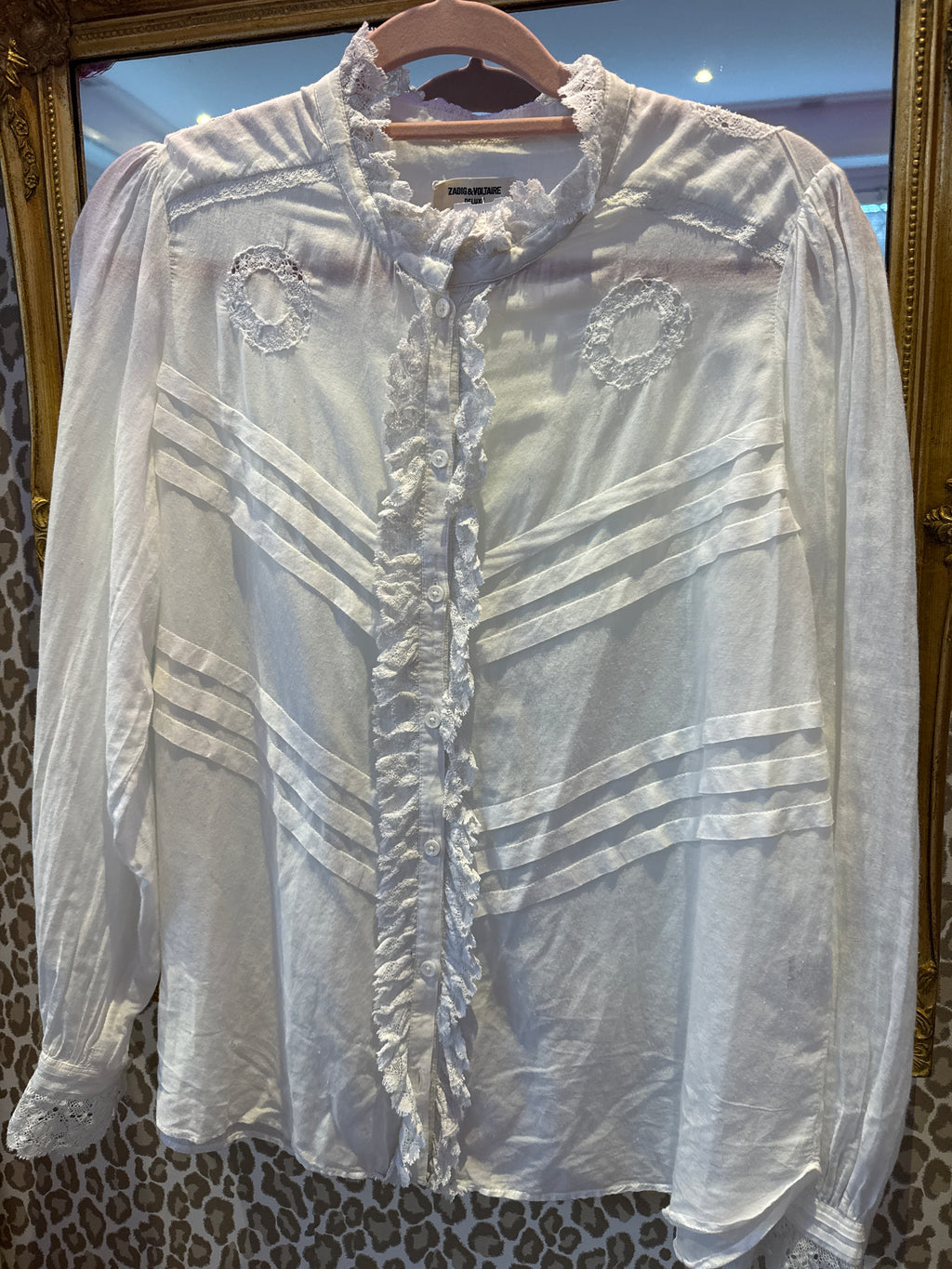 Zadig & Voltaire blouse maat S