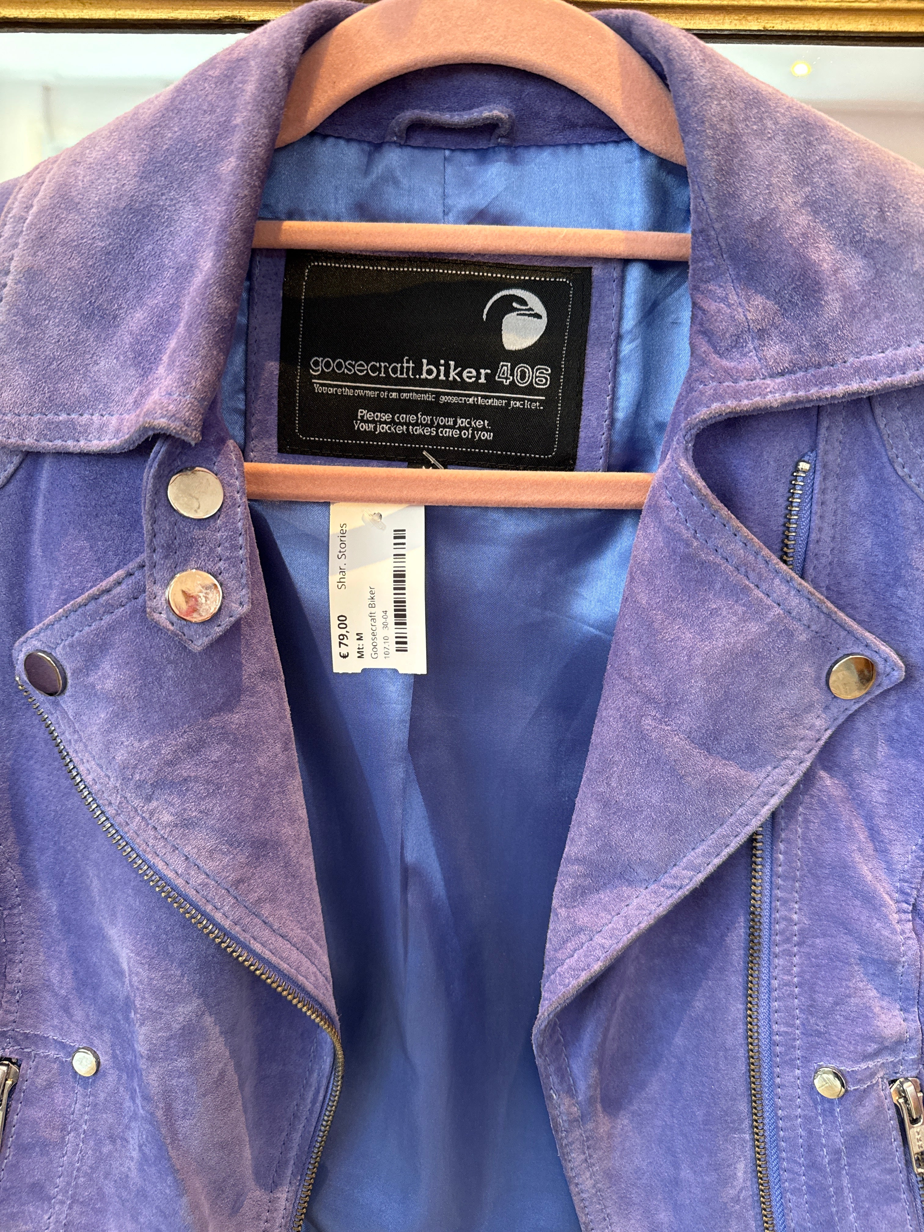 Goosecraft Biker jacket maat S/M