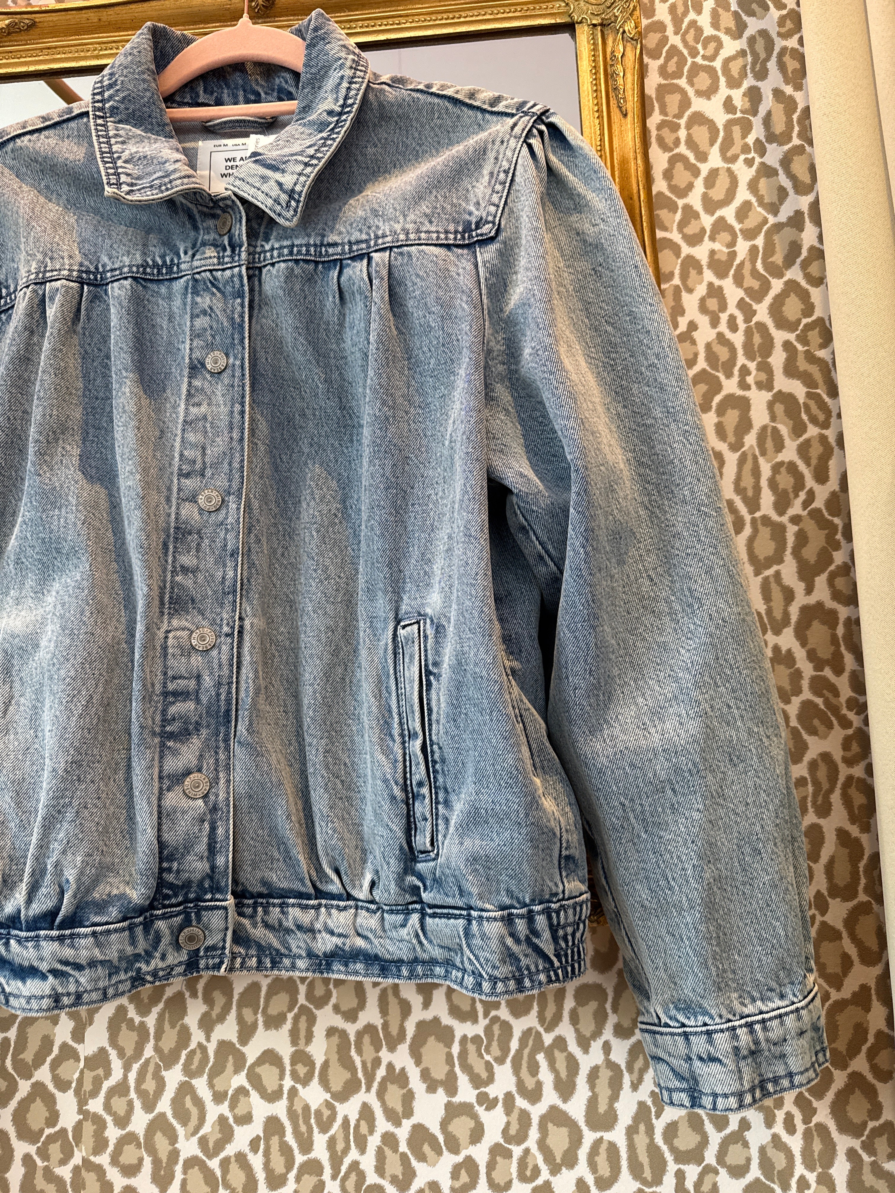 Pull & Bear denim jack maat M/L