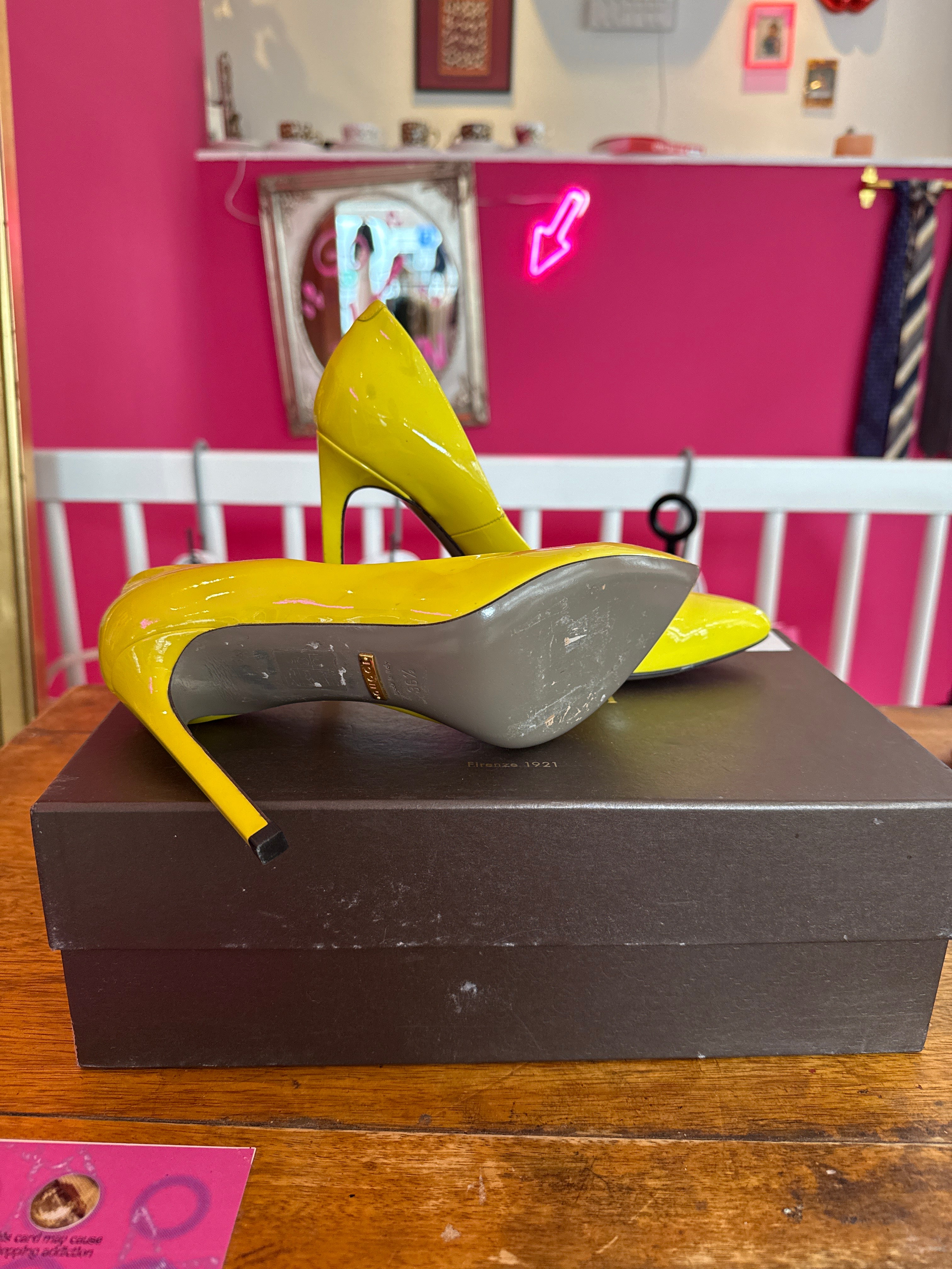 Gucci hakken maat 36,5